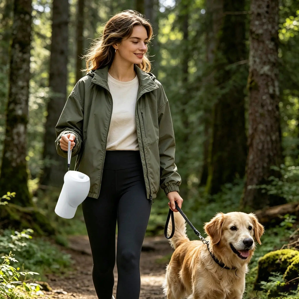 Foldable Water Bottle Leak Proof Pet Dog Puppy Cat Hydration Travel Qme