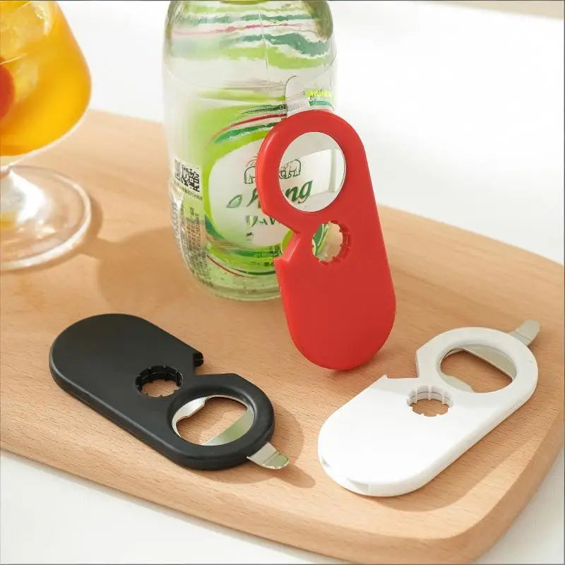 1 Magnetic Bottle Opener Can Adsorb Refrigerators Beer Openers Home Qme