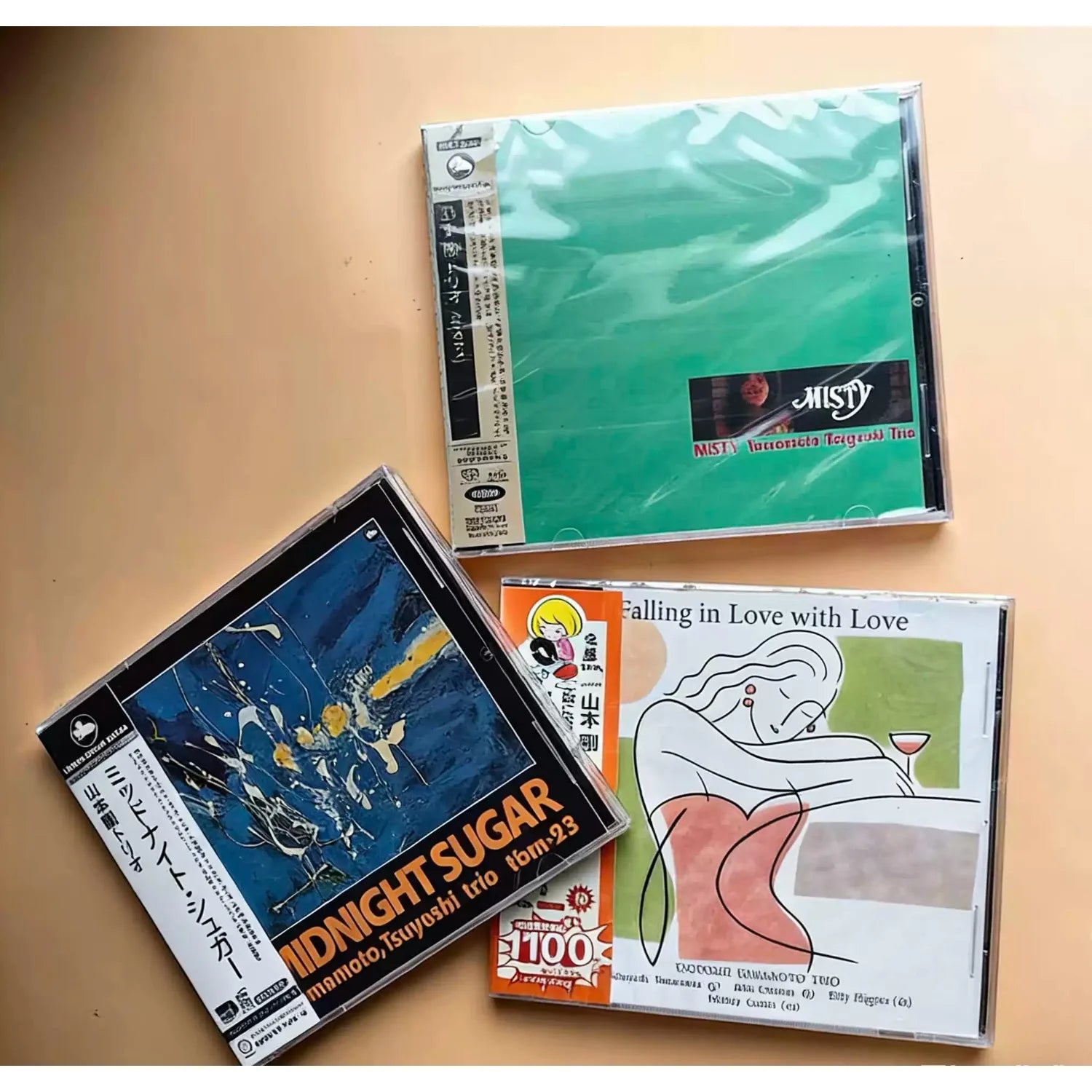 Japanese Jazz Trio CD, Featuring Tracks Including Misty, Midnight Sugar & Falling in Love with Love, Laid-Back Relaxed Vibe Qme 3CD