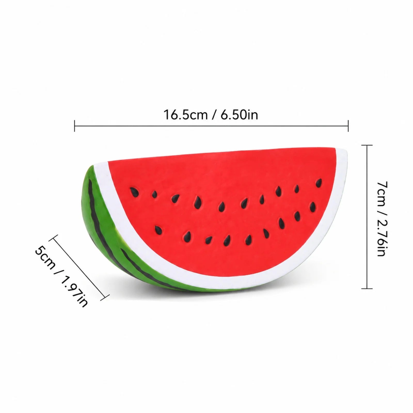 Realistic Simuated Watermelon Fun Stress Relieve Toy for Adult and Kid Creative Holiday Party DIY Decoration Creative Gift Qme