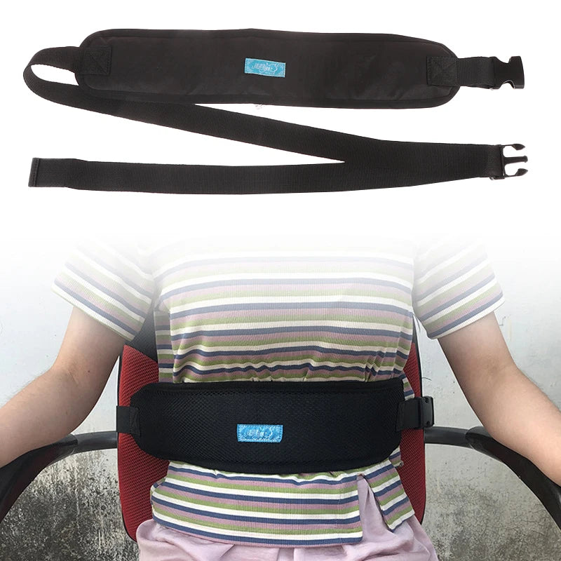 Anti Fall Wheelchair Seat Belt Adjustable Quick Release Restraints Qme