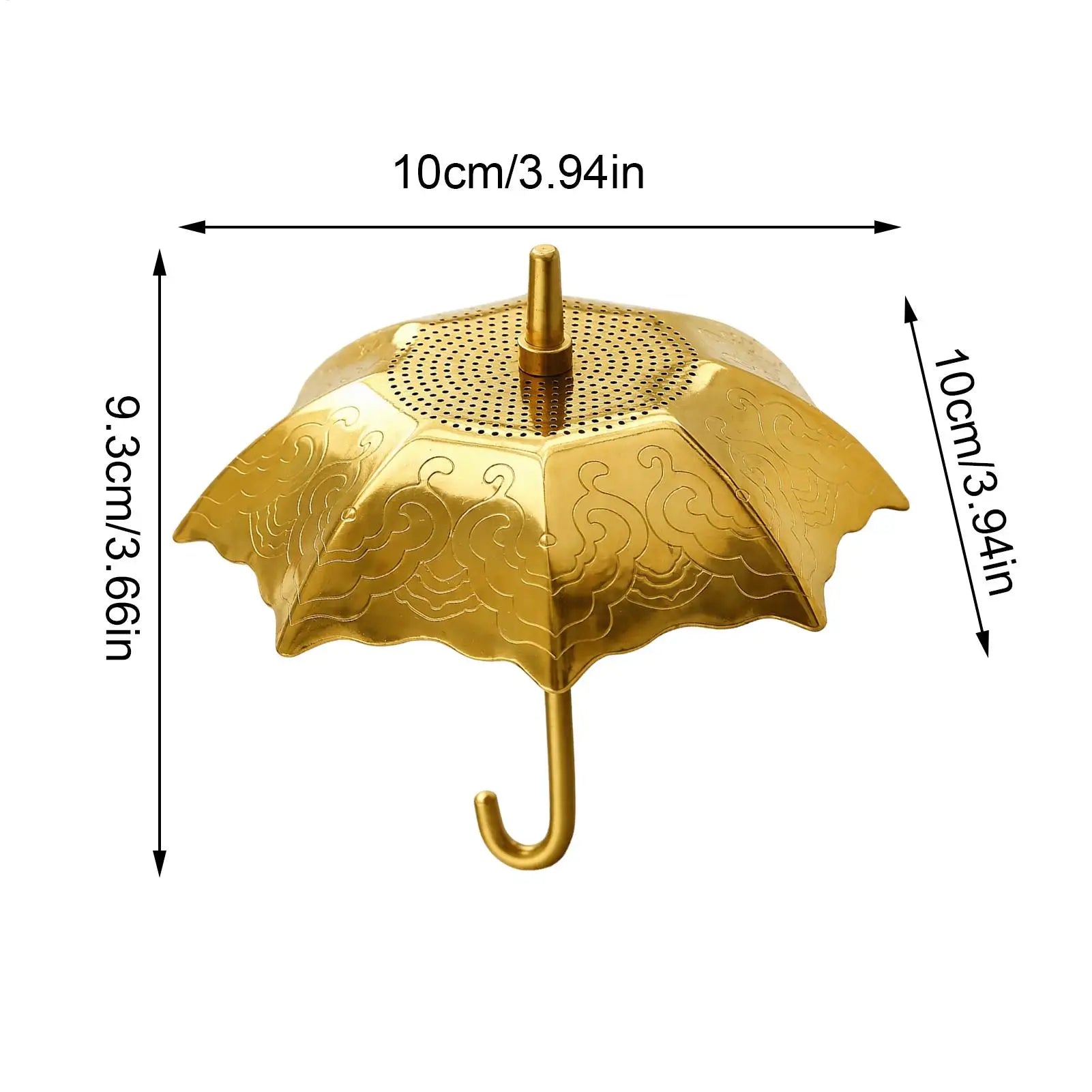 Tea Strainer Stainless Steel Loose Leaf Umbrella Filter Metal Tea Strainer For Home Kitchen Countertop Apartment Dormitory Qme