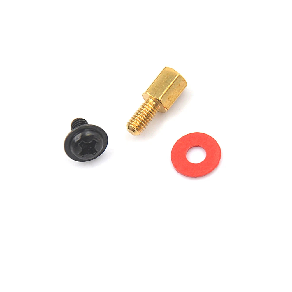 12pcs Computer Screws Motherboard Standoffs/ Screws/ Washers Kit Qme