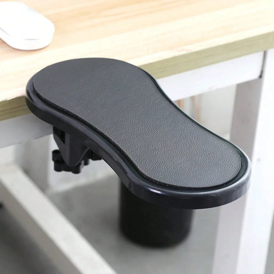Ergonomic Adjustable Arm Rest Bracket Cozy Keypad Mouse Supporting Qme black Medium