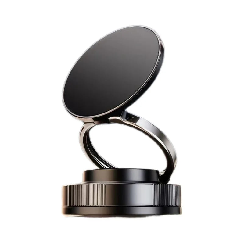 Vacuum Magnetic Phone Holder Stand Magsafe Suction Cup Qme black