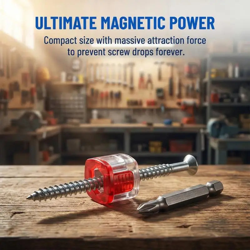 Screwdriver Bit Powerful Magnetizer Universal 1 4 Hex Drill Magnetic Qme