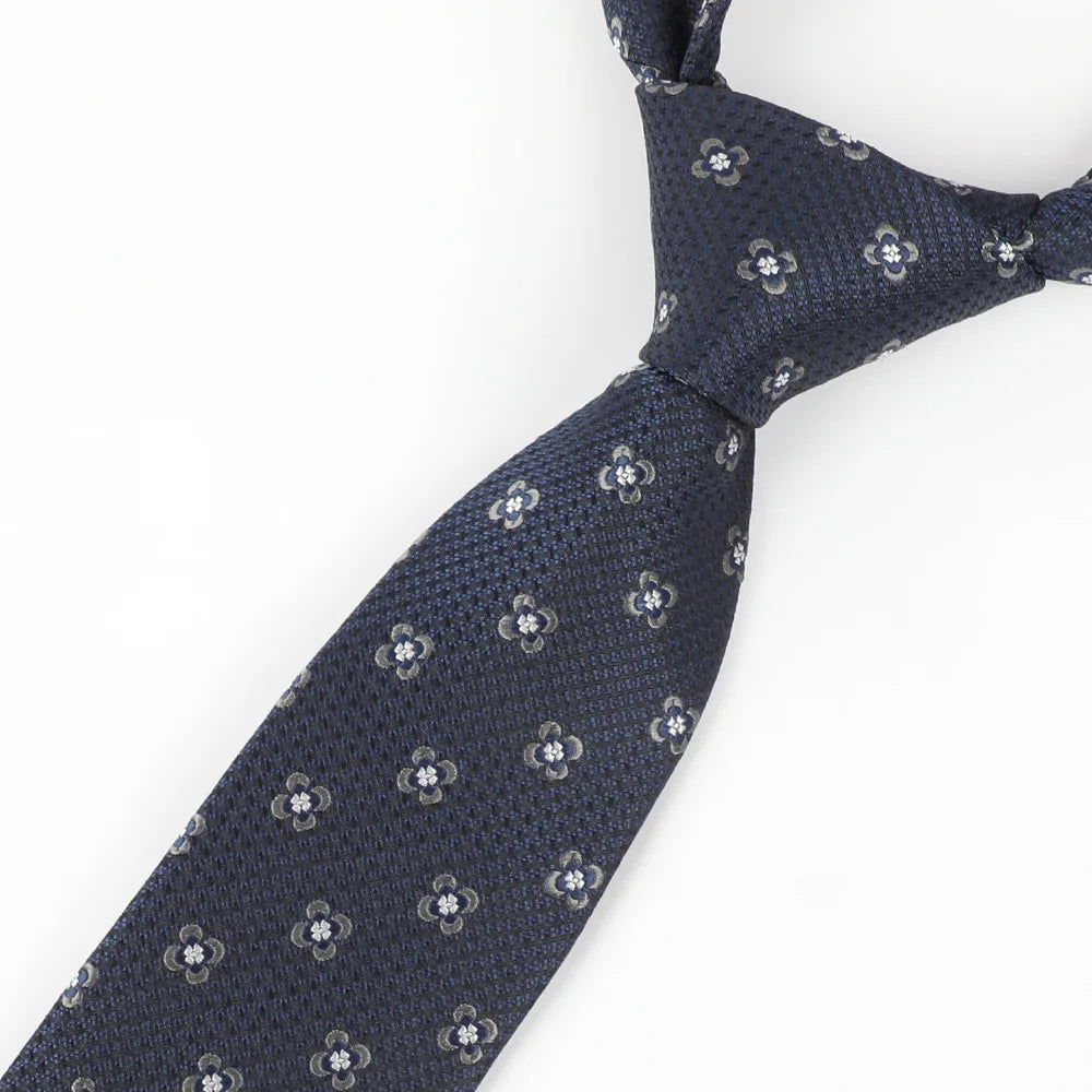 100 Silk Tie Striped Necktie Classic Plaid Ties Men Grey Beige Blue Qme RT1
