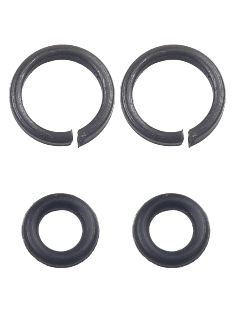 2Sets 3/8" 1/2" 3/4" 1" Standard Wrench Retaining Ring Clip With O-Ring Socket Retaining Clip Air Tools Accessories Qme