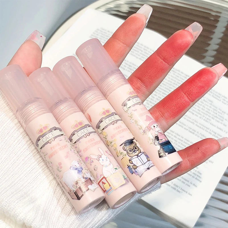 CACE Matte Liquid Lipstick Makeup Set Sexy Red Tint For Lips Long Lasting Lipgloss Waterproof Lip Mud Cosmetics Kits 6 Colors Qme