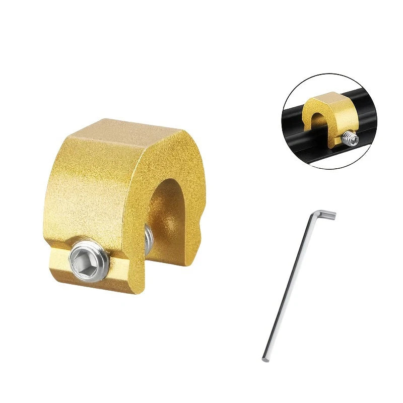 C-type window lock set, metal anti-theft door and window clips, metal safety locks for living room and bedroom windows Qme 1pc golden