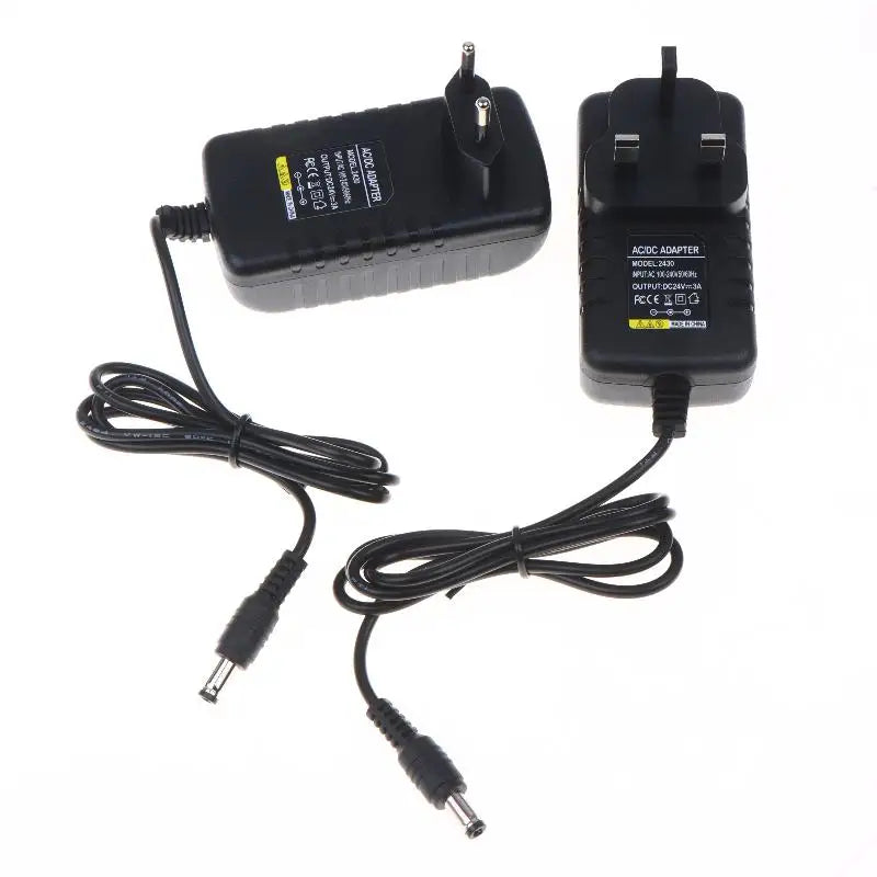 Efficient AC 240V DC 24V Power Transformer LED 1A 2A 3A Use Qme