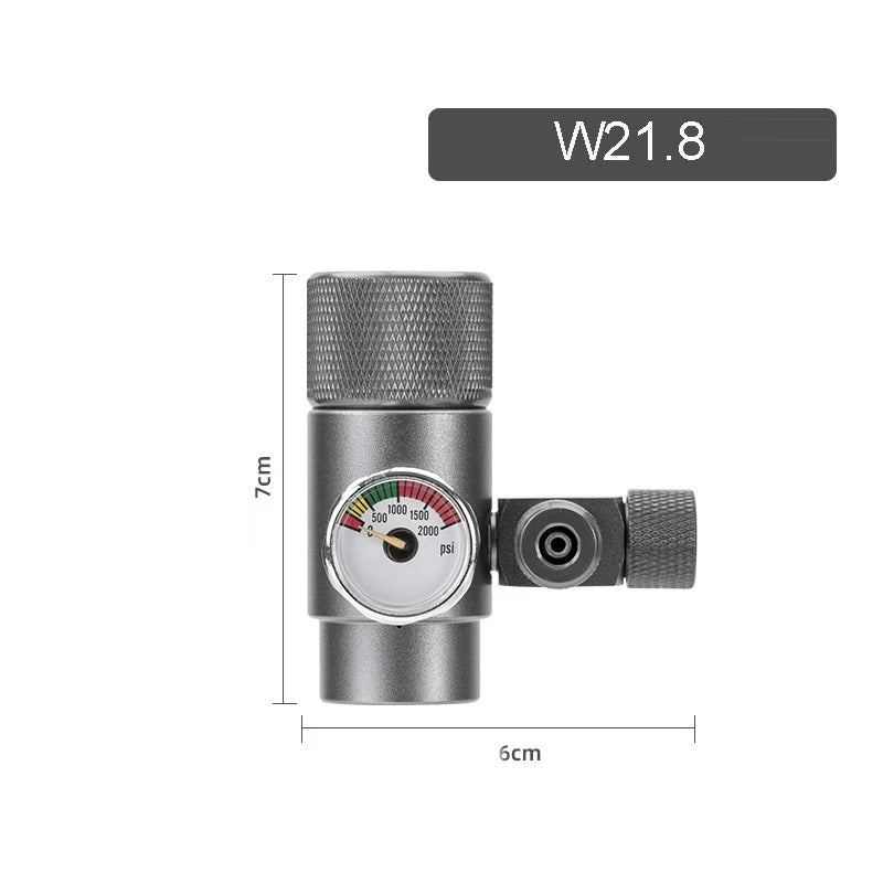 Aquarium Co2 Regulator Mini System Carbon Dioxide Reducer Solenoid Valve Cylinder Accessories Fishing Tank Akvarium Kit Bubble Qme regulator US