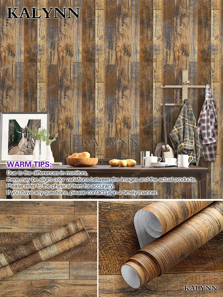 Wood Contact Paper Peel Stick Wallpaper Self Adhesive Removable Qme A06 Natural wood Small size 1mx45cm
