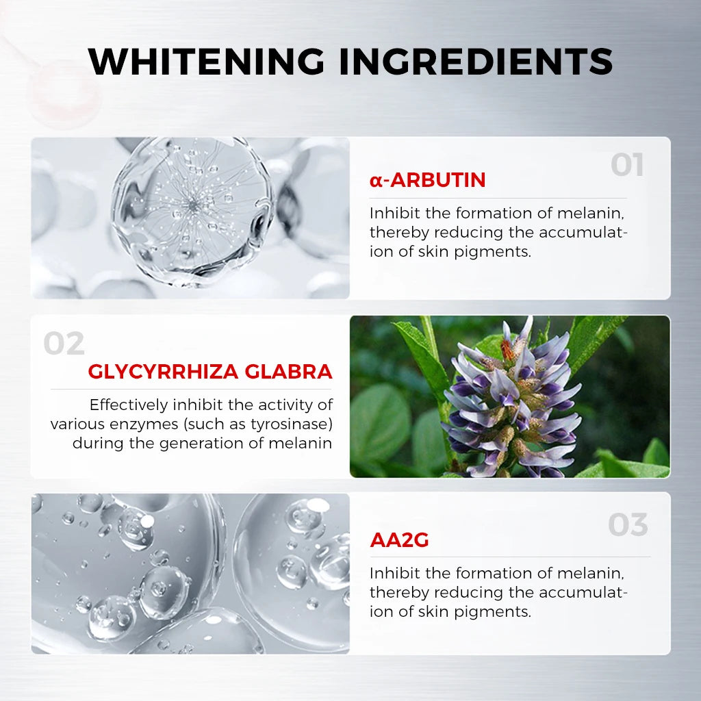 NING Whitening Spot Lightening Essence Niacinamide Brightening Serum Qme