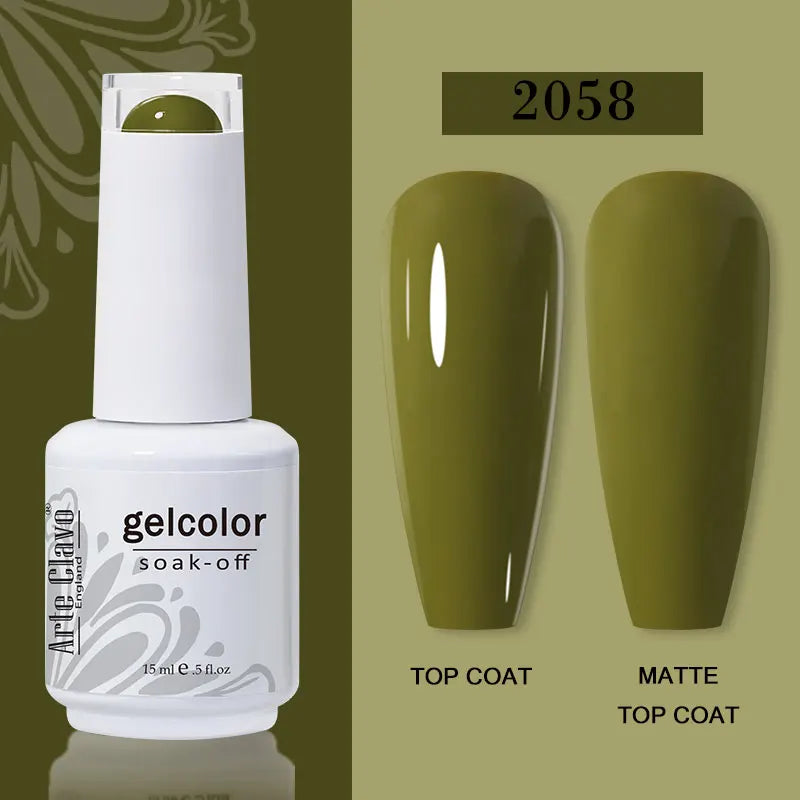 Arte Clavo Red Series Nail Polish Party Colors Gel Varnishes All