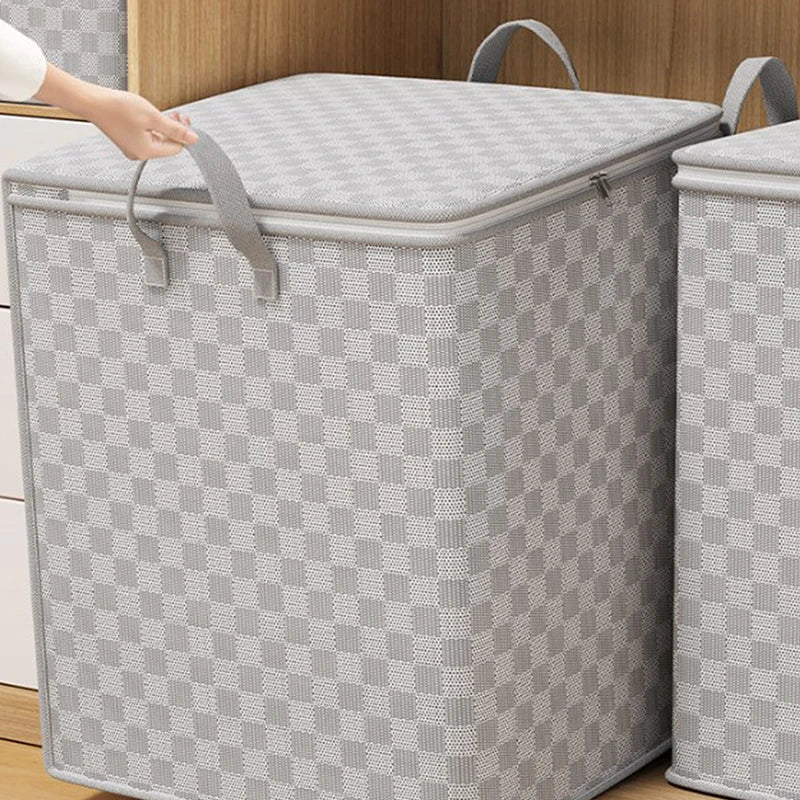 Large Capacity Dust-proof Bag Organize Non-woven Quilt Storage Lids Qme