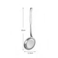 Stainless Steel Fat Skimmer Spoon Fine Mesh Grease Foam Removing Oil Qme A