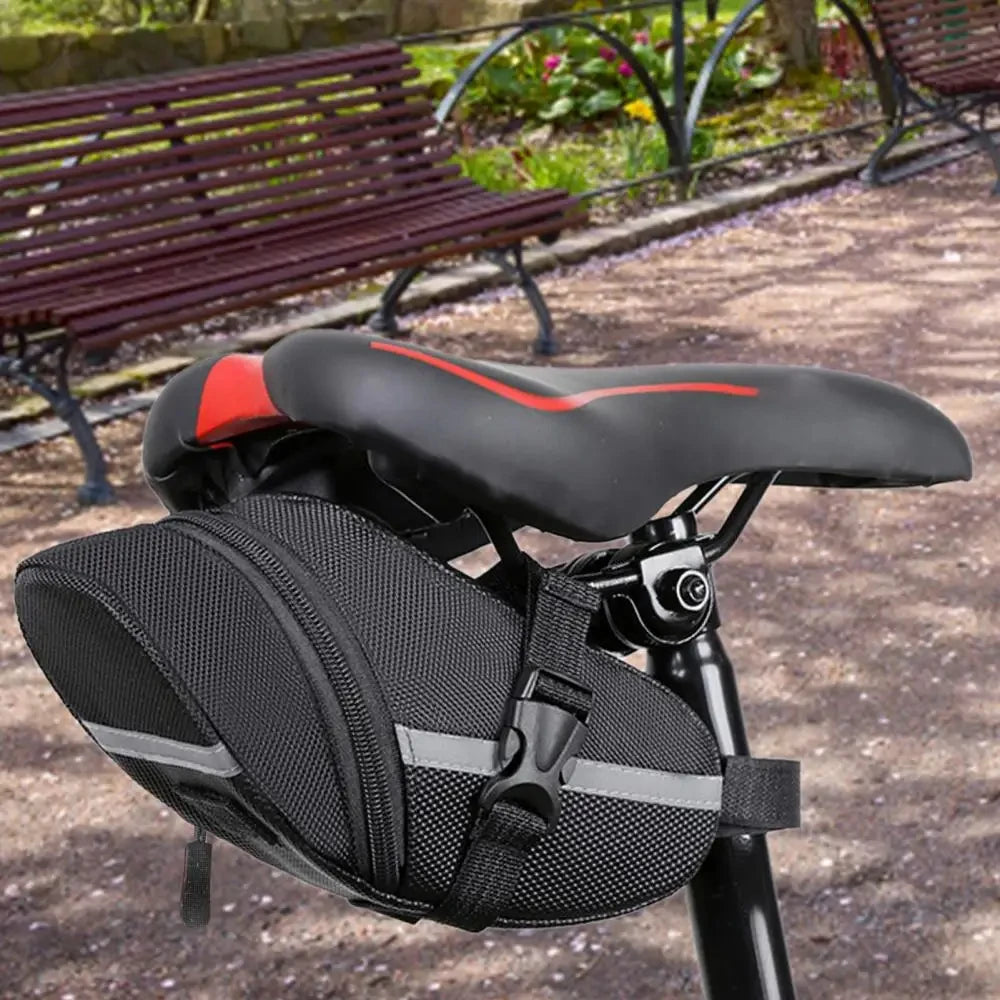 Universal Bicycle Saddle Bag Bicycle WaterProof Tail Bag Mountain Bike Rear Bag Bike Tail Bag Outdoor Bicycle Accessories Qme