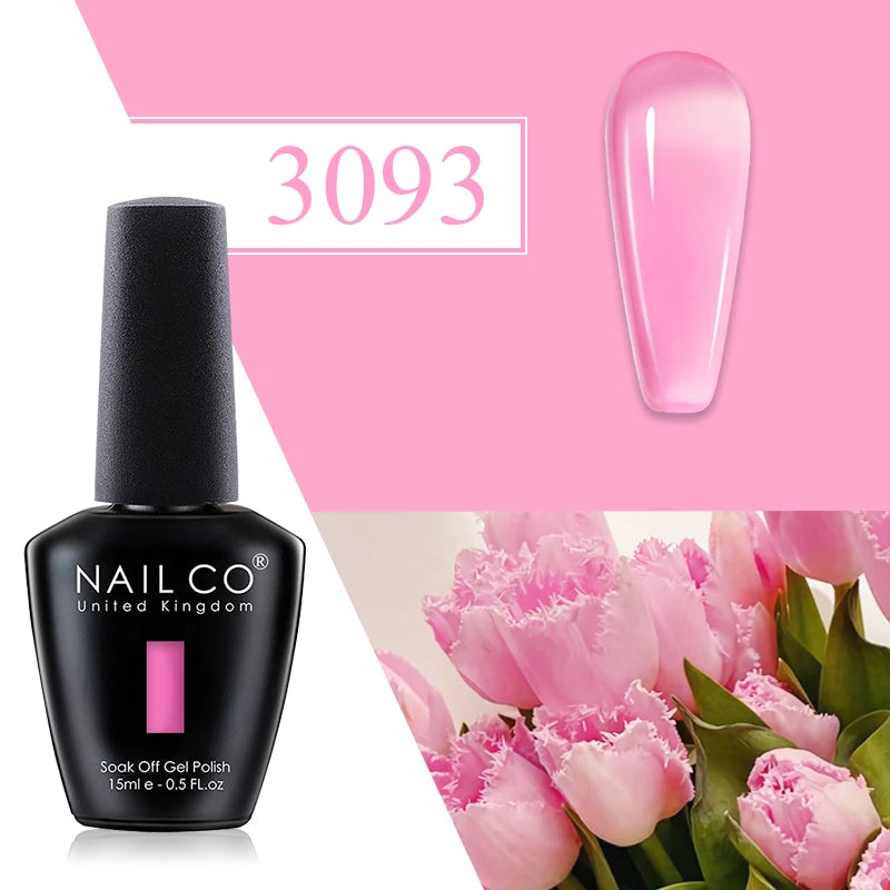 NAILCO Springsummer Hybrid Gel Nail Polish Semi-permanent UV Varnish