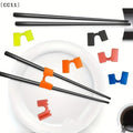 6 Reusable Chopsticks Helpers Training Adults Kids Non-slip Chopstick Qme Default Title