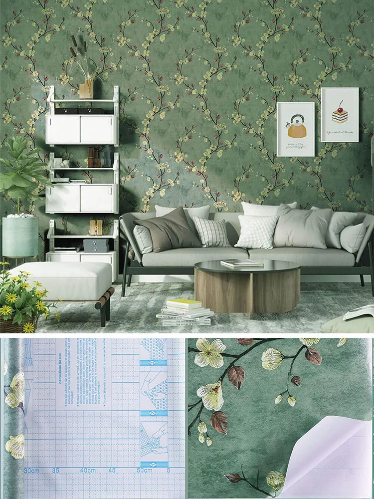 Wood Contact Paper Wallpaper Peel Stick Light Grain Stickers Cabinets