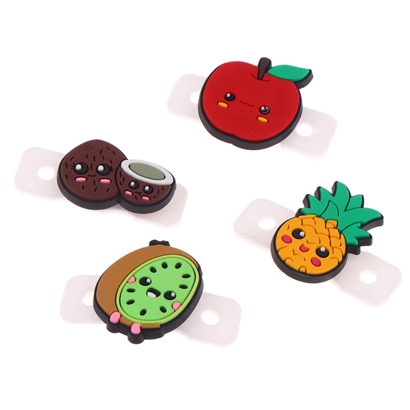 Lot Tennis Vibration Dampeners Accessories Cartoon Fruit Shape Racket Qme