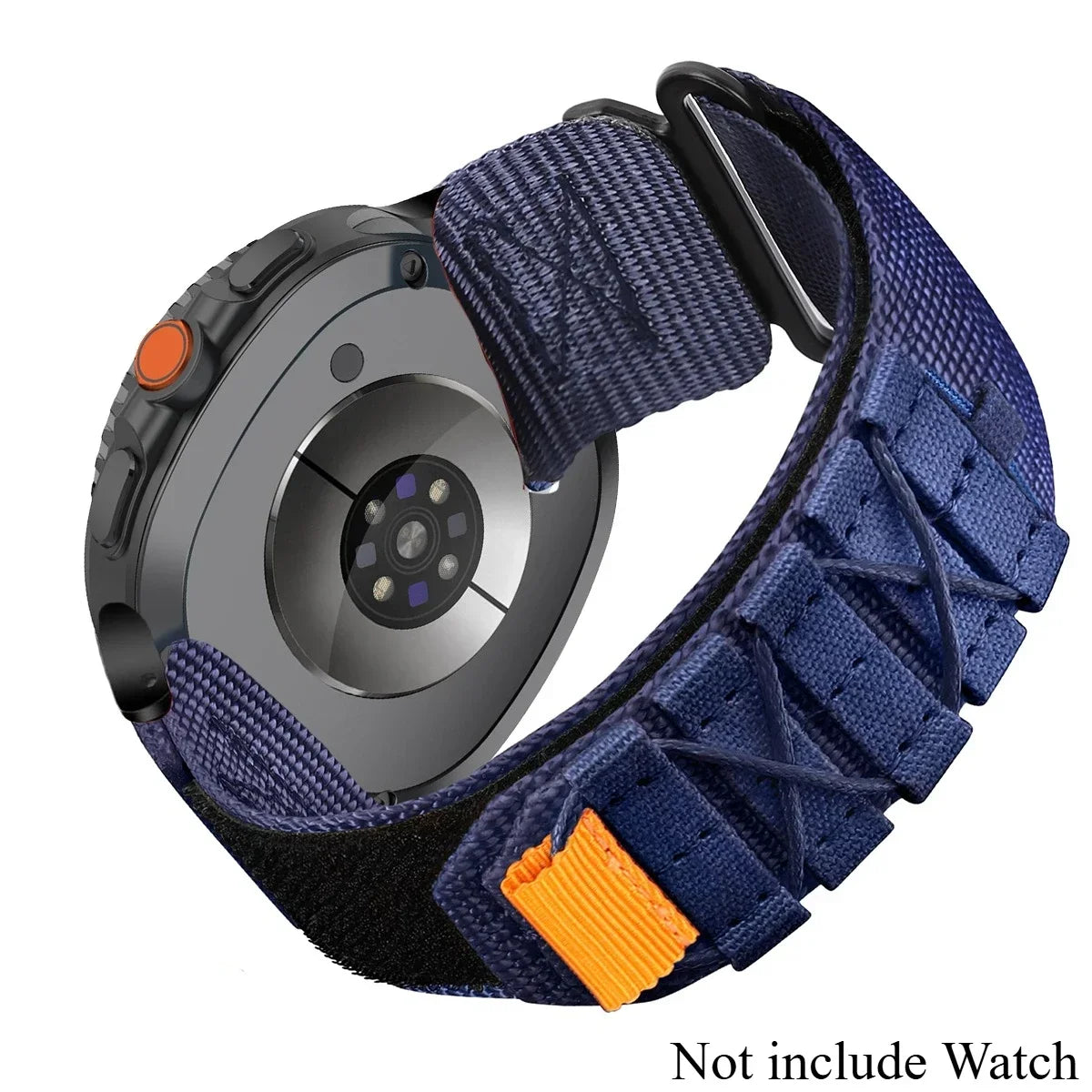 Nylon Strap Samsung Galaxy Watch Ultra 2 No Gaps Quick Fit Band