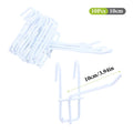 Durable 5 10 15 Screen Hooks Thickness Supermarket Iron Wire Mesh Qme 10cm White