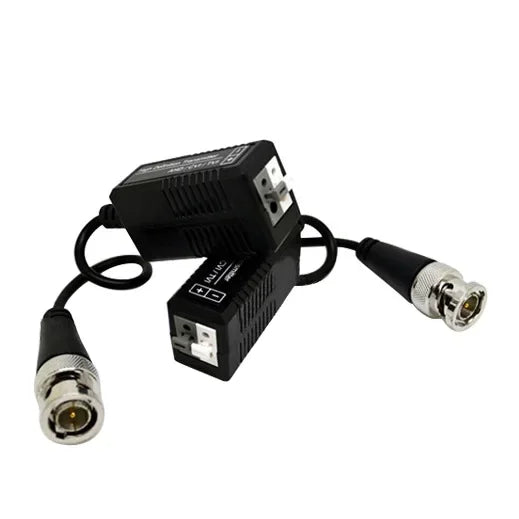 ESCAM HD CCTV Via Twisted Pairs Adapter 720P HD CVI/TVI/AHD Passive Video Balun Male BNC to UTP Cat5/5e/6 Network Camera Qme