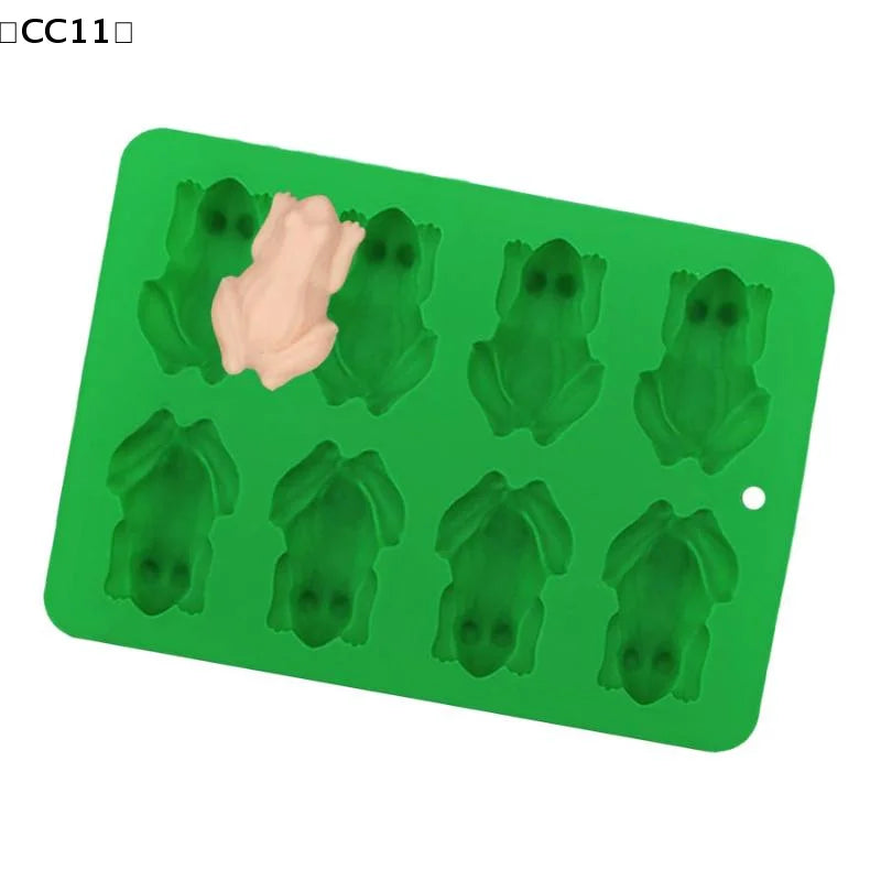 3D Frog Silicone Molds Fondant Candy Chocolate Mould Passover Jello Qme