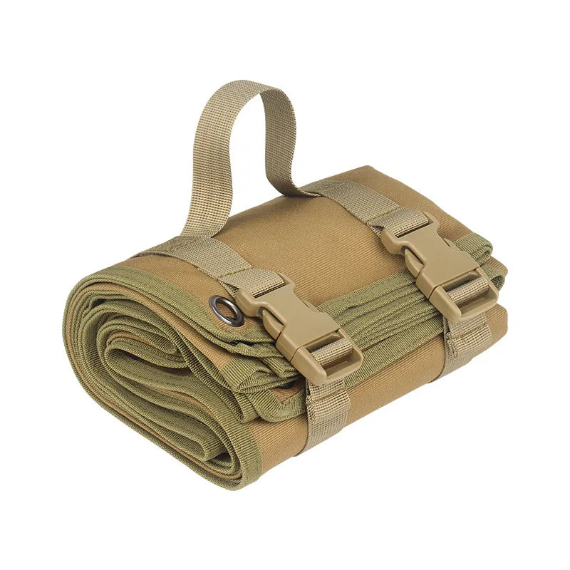 Outdoor Tactical Single Folding Moisture-proof Mat Shooting Camping Qme