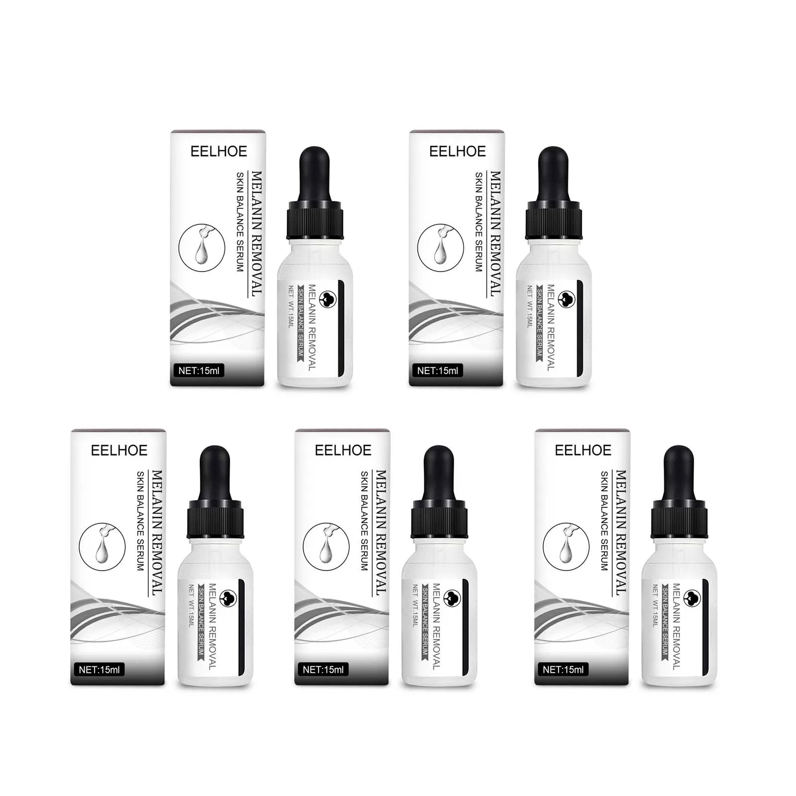 Niacinamide Spot Removal Essence Fade Dark Spot Freckle Melasma Melanin Removal Moisturizing Brighten Skin Tone Facial Cream Qme 5Pcs