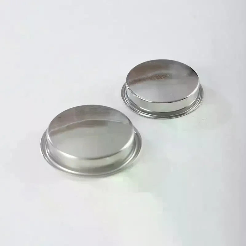 Coffee Blind Filter Bowl 51/54/58mm Stainless Steel Non Pressurized Filter Cup For Backwashing In Semi Automatic Coffee Machine Qme