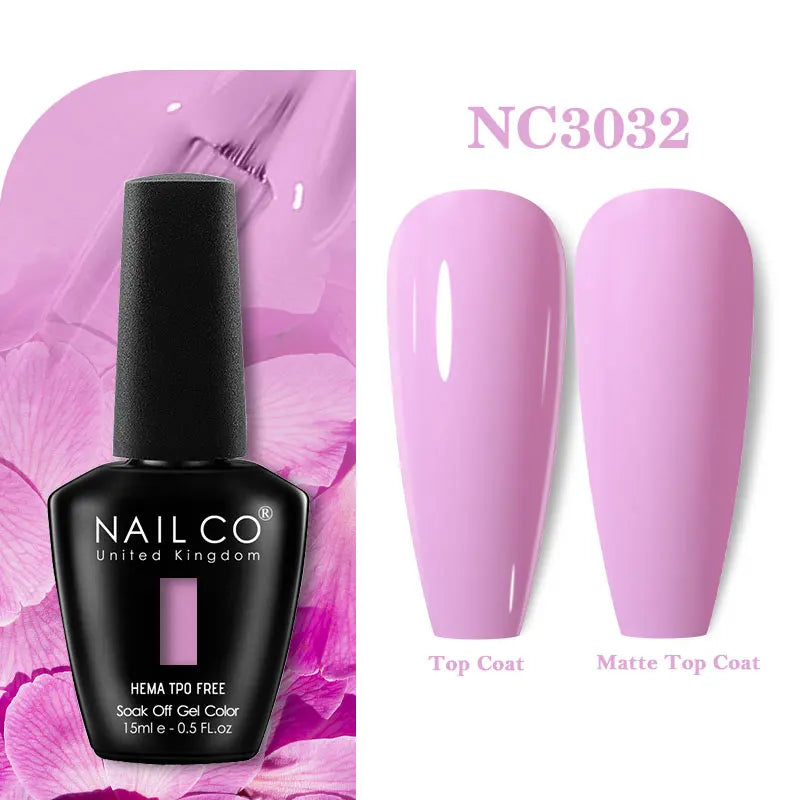 NAILCO Fresh Gel Nail Polish Nails Semi-permanent Varnish Hybrid