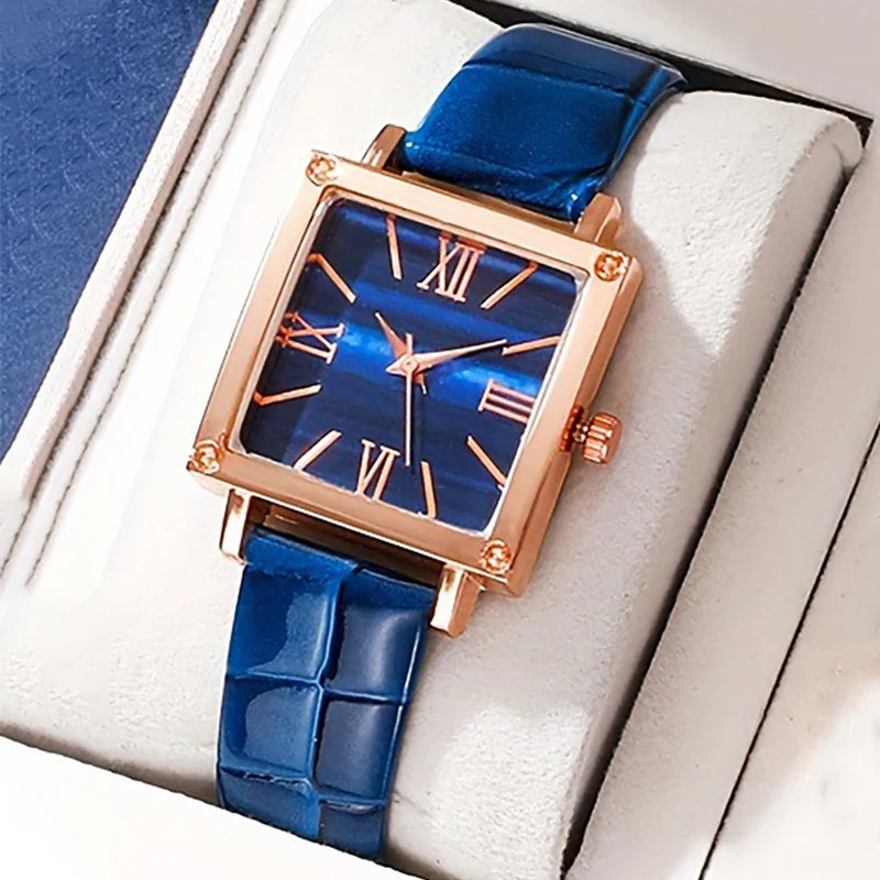 Women's Luxury Quartz Watch Roman Digital Dial Clock Women's Watch Casual Watch Jewelry Qme