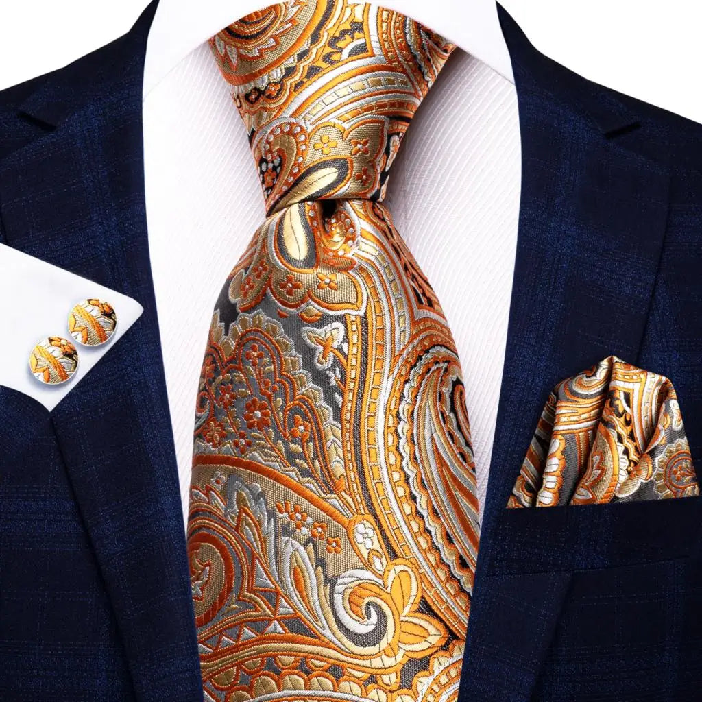 Designer Elegant Mens Ties Gentlemen Purple Novelty Luxury Men