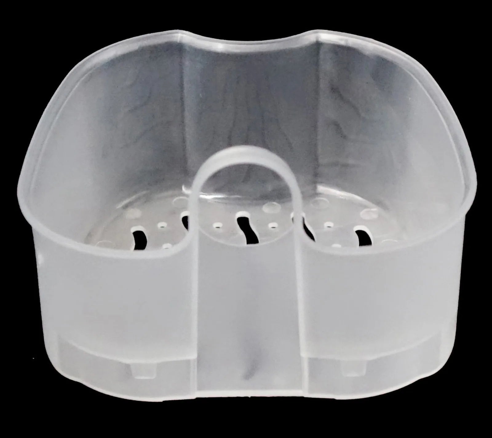 Plastic Denture Bath Box Organizer False Teeth Storage Box with Hanging Net Container Cleaning Artificial Teeth Cases Qme