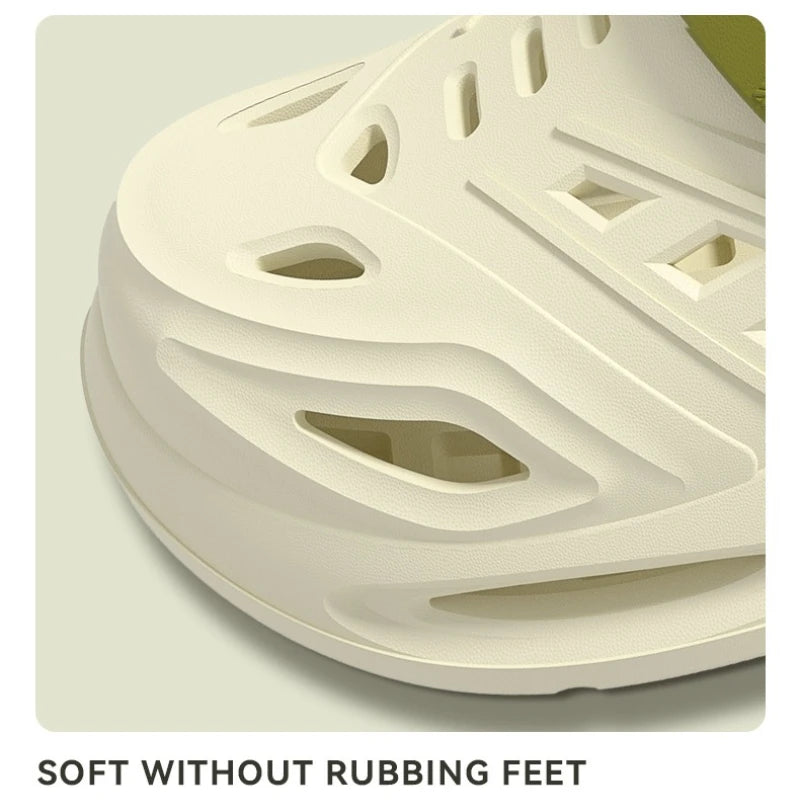 Summer Thick-soled Wear-resistant Anti-slip Odor-free Hole Sandals Qme