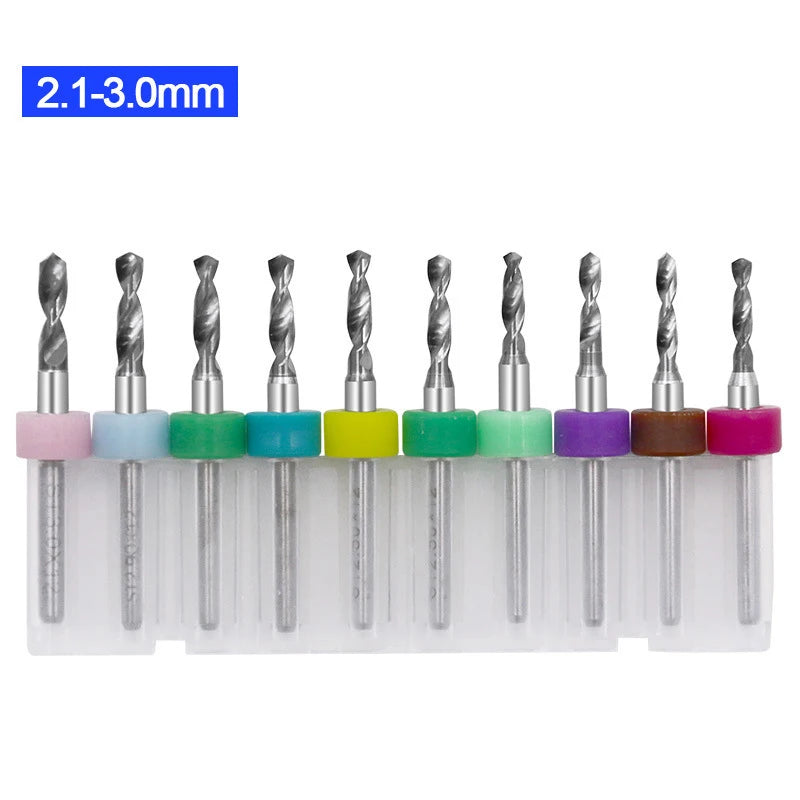 Multi Specification PCB Drill Bit Micro Bits Mini CNC Drilling Print Qme A4