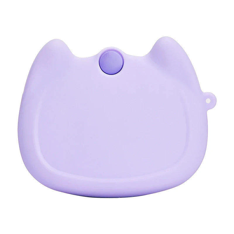 Silicone Denture Tray Box Vent Holes Dental Orthodontic Braces Qme Purple