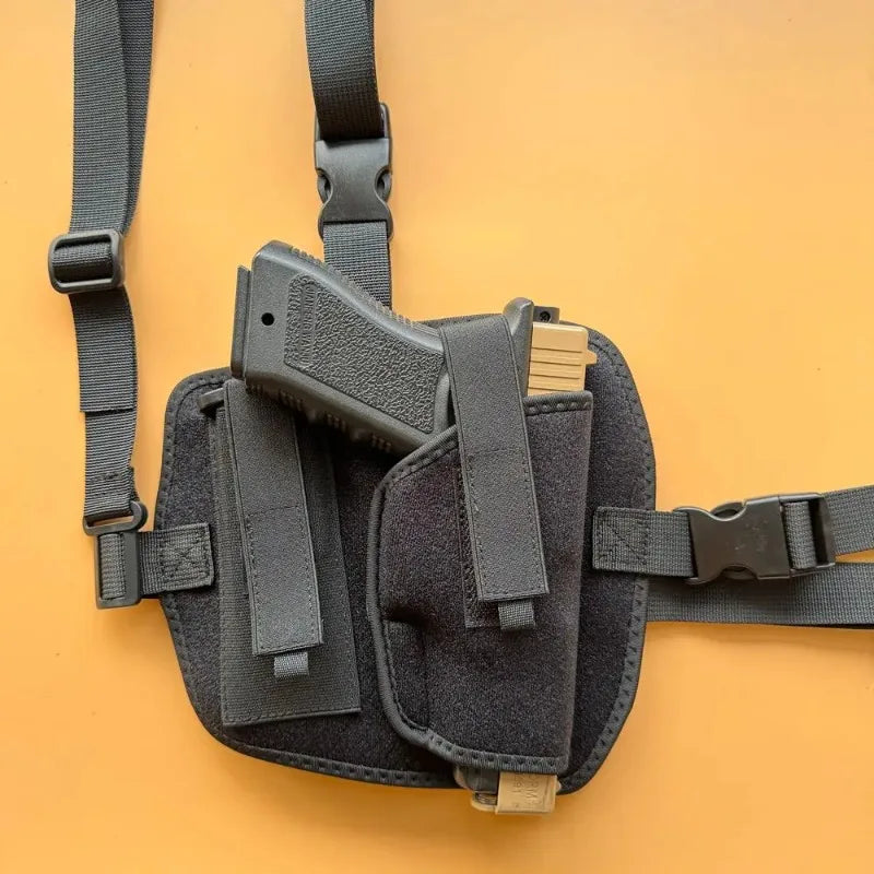 Outdoor Quick-draw Tactical 1911 Rifle Chest Holster Universal Hidden Qme