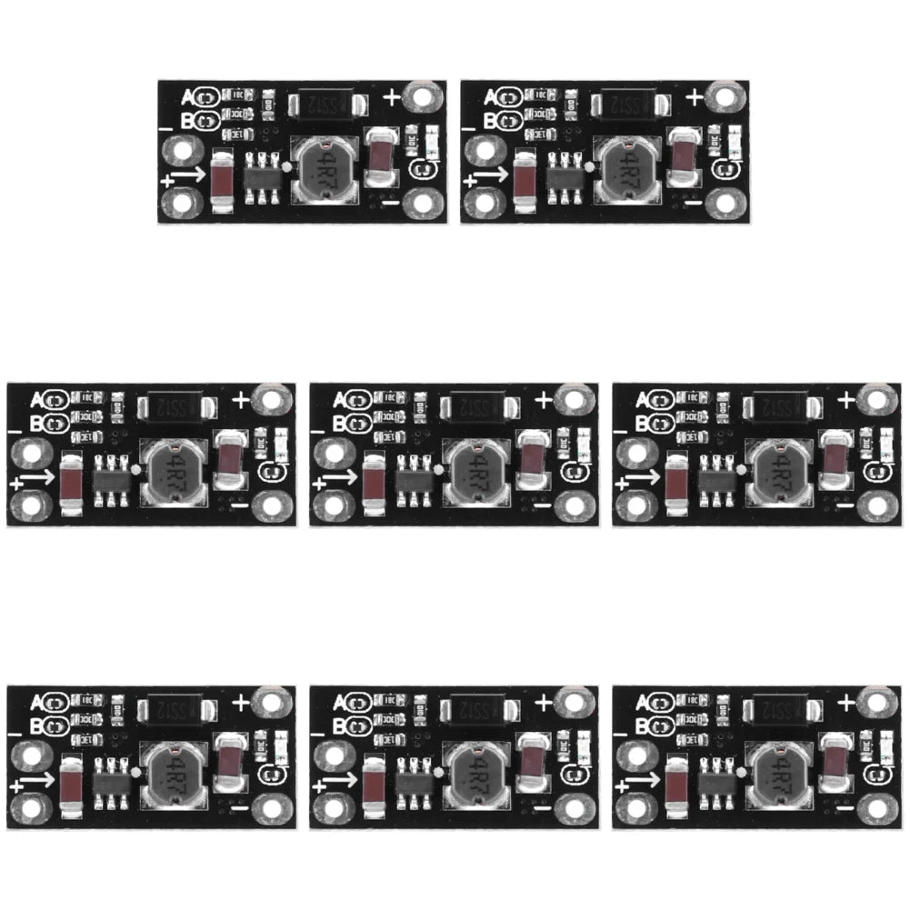 3.7V To 12V Mini DC Boost Converter Board Output 5V/8V/9V/12V DC Step Up Module Voltage Boost Module Step Up Board Qme 8pcs