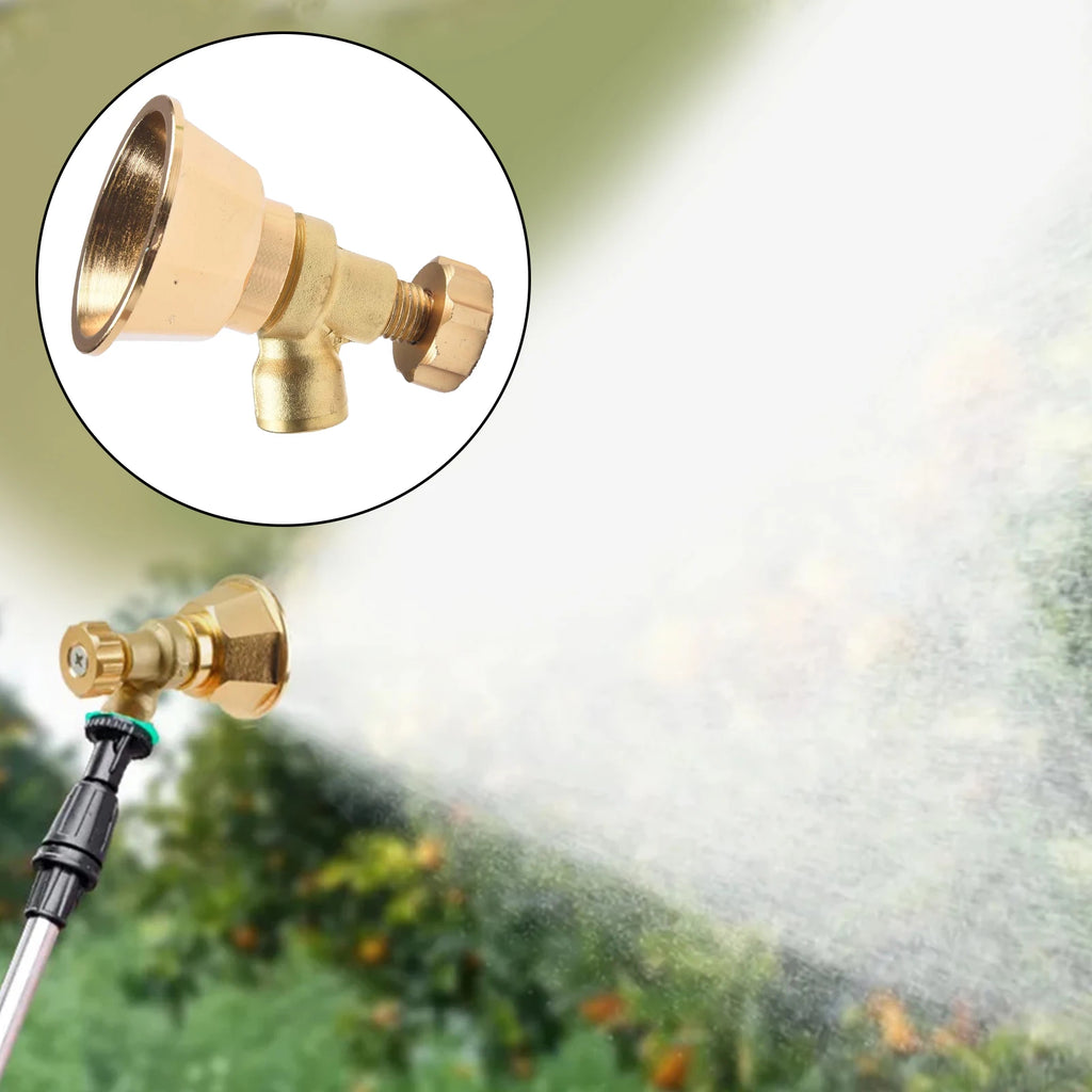 Agricultural Atomization Adjustable Sprayer Nozzle Aluminum Multiple Modes Sprayer Nozzle Easy To Install Qme