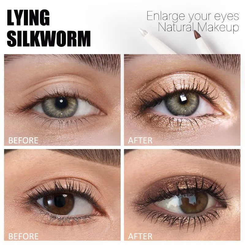 6-color Eye-reclining Pen Highlighter Brighten Eyes Eyeshadow Eye Qme