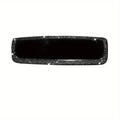 Shimmering water-drop diamond mirror car rearview mirror interior accessory rearview protection cover interior kit Qme 1pc