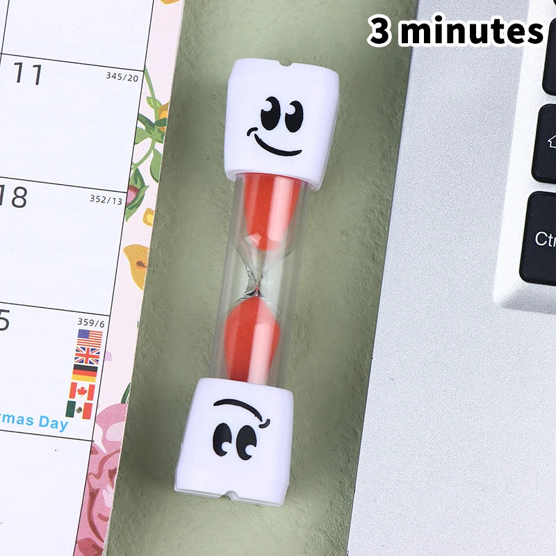 2-Minute Creative Big-eye Timer Children Tooth Brushing Sandglass Qme B2