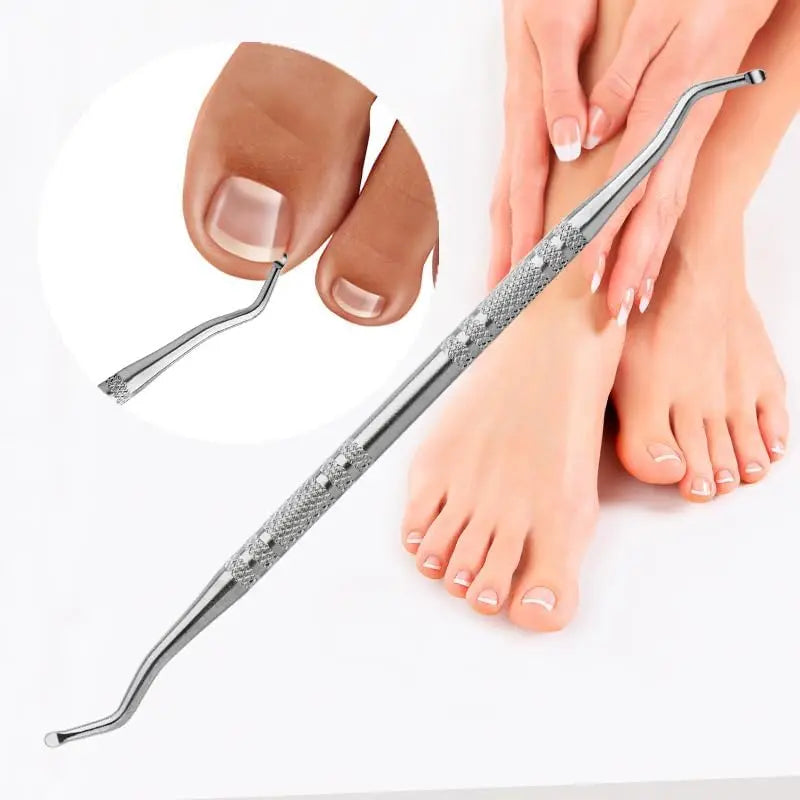 Ingrown Toenail Care Tool Double-headed Stainless Nail Relief Qme