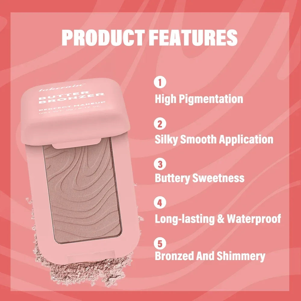 Butter Bronzer Cream Women Waterproof Genteel Girl Nude Makeup Silky Qme