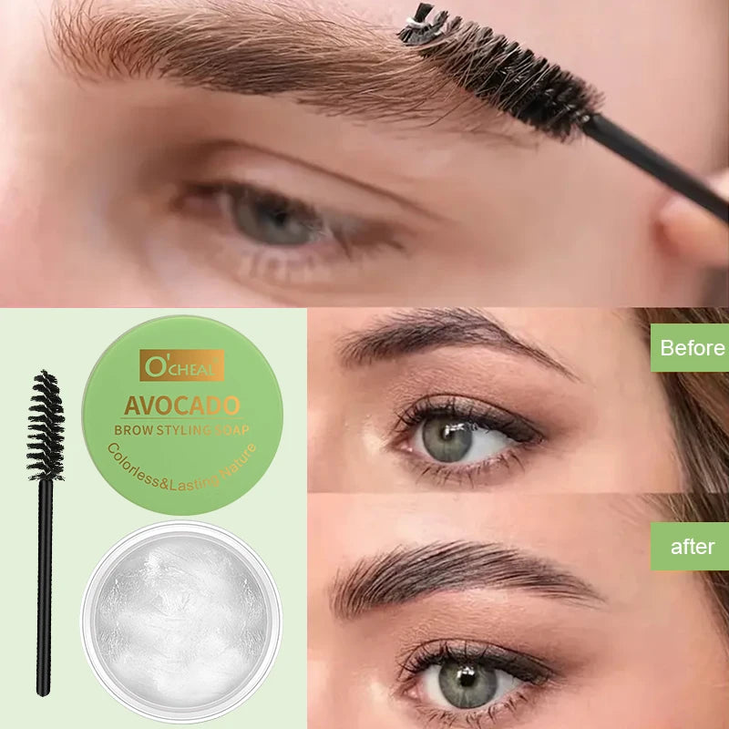 Three-dimensional Eyebrow Styling Gel Wild That Smooth Easy Apply Qme