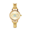 Wholesale Fashion Gold Sliver Color Round Women Watch Luxury Analog Wristwatches Reloj Mujer Girls Clock Gift（Without Box） Qme Style 1